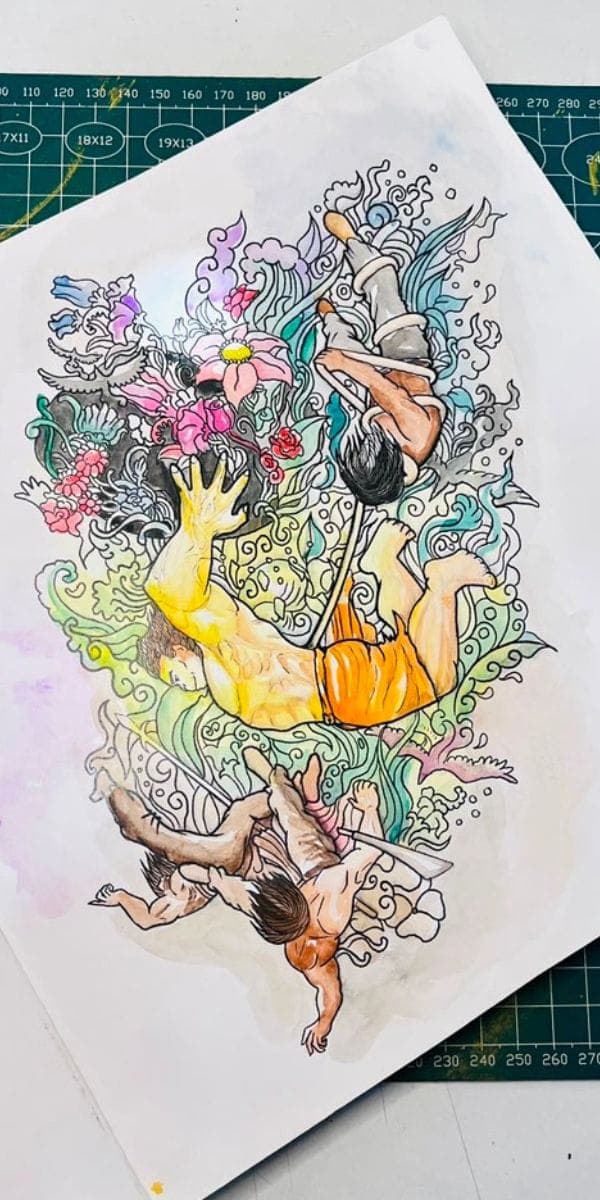 Coloured by Sunita R.